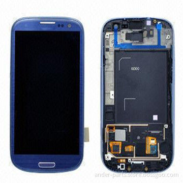 Mobile Phone LCD Assembly for Samsung Galaxy S3 i9300, Factory Price